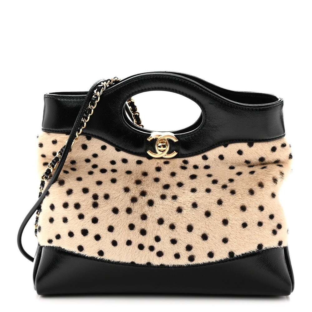 Chanel Shiny Lambskin Pony Hair Cheetah #333302C95B